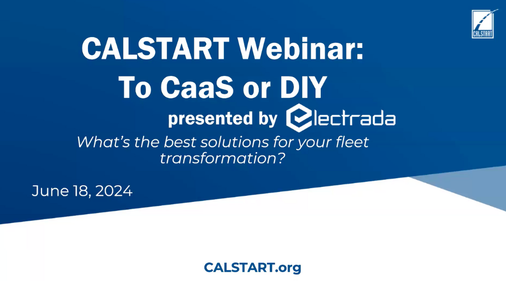 CALSTART Webinar