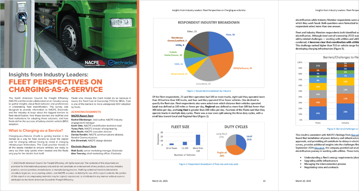 NACFE White Paper on Charging-as-a-Service